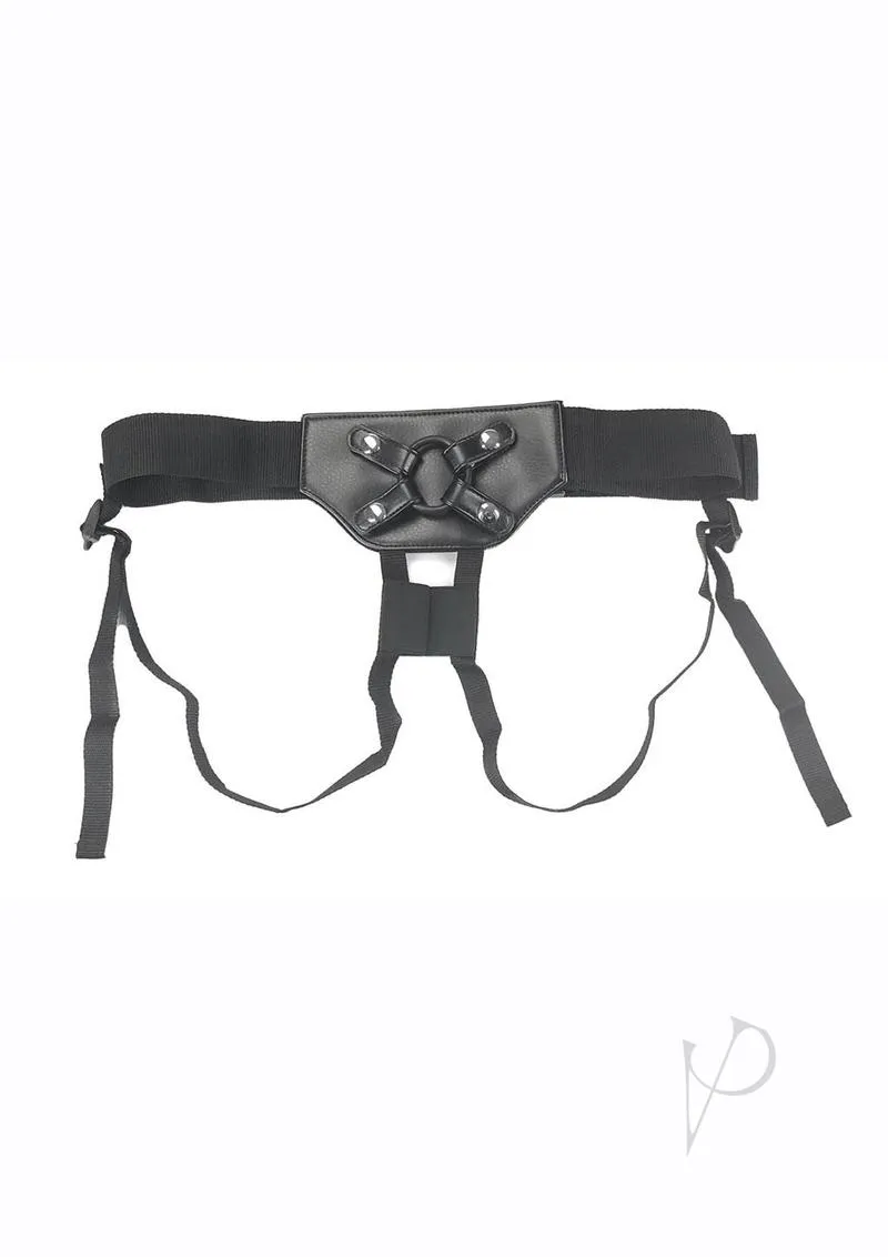 Addiction Strap On Harness O/s Black