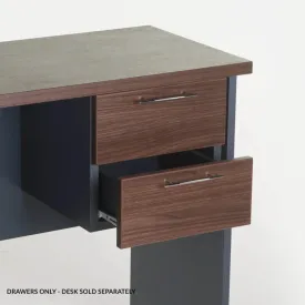 AXA 2 DRAWER UNIT FOR 90cm SIDE DESK