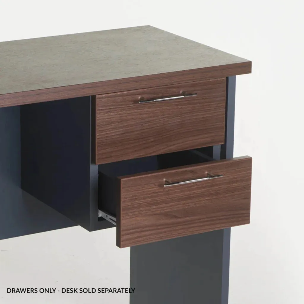 AXA 2 DRAWER UNIT FOR 90cm SIDE DESK