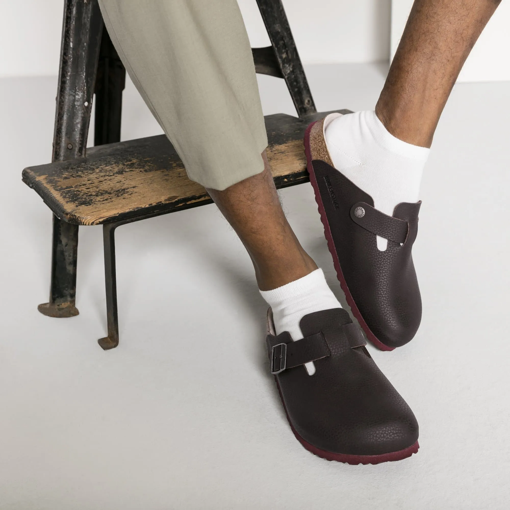 Boston Soft Footbed Birko-Flor Embossed