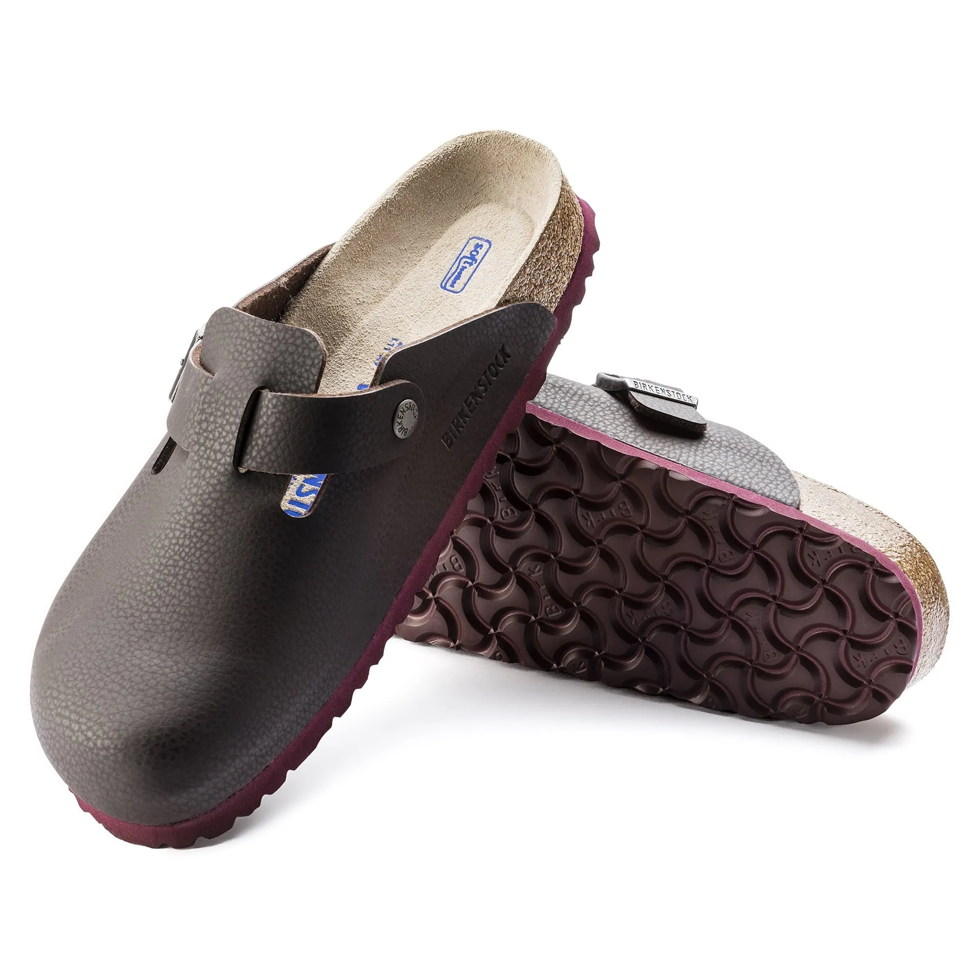 Boston Soft Footbed Birko-Flor Embossed