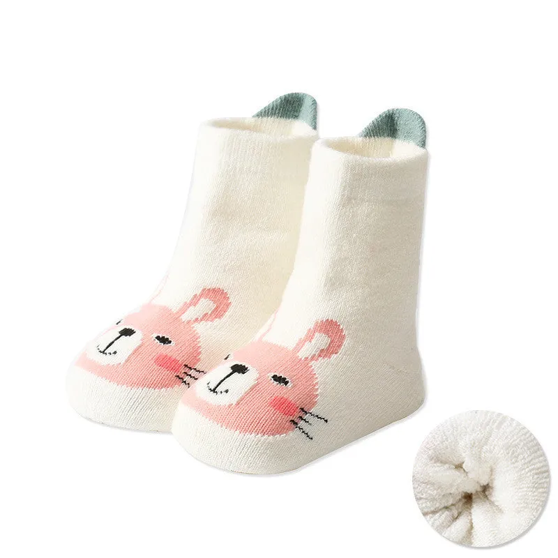 Children's Character Non-Slip Terry Socks