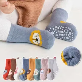 Children's Character Non-Slip Terry Socks
