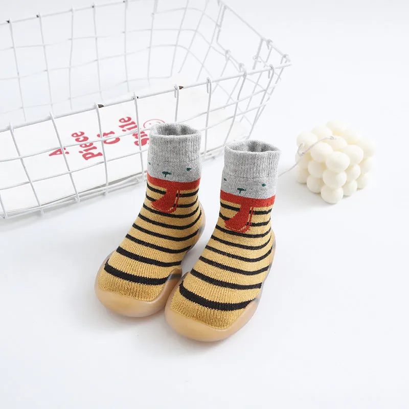Cotton Non-Slip Soft Sole Slipper Socks for Children