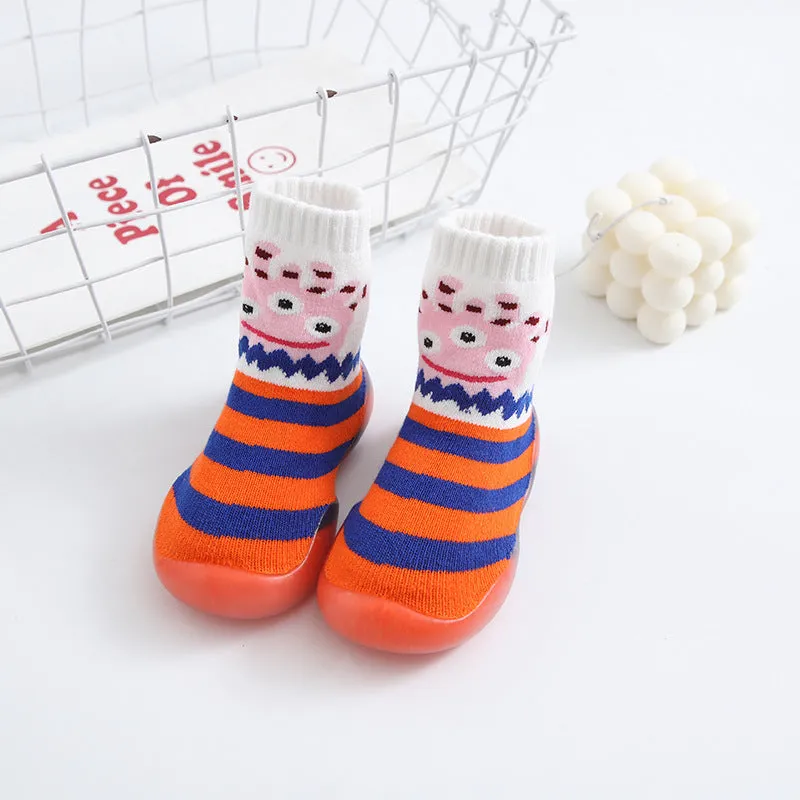 Cotton Non-Slip Soft Sole Slipper Socks for Children