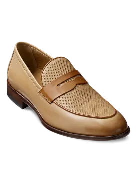 Harold Penny Loafer - Tan