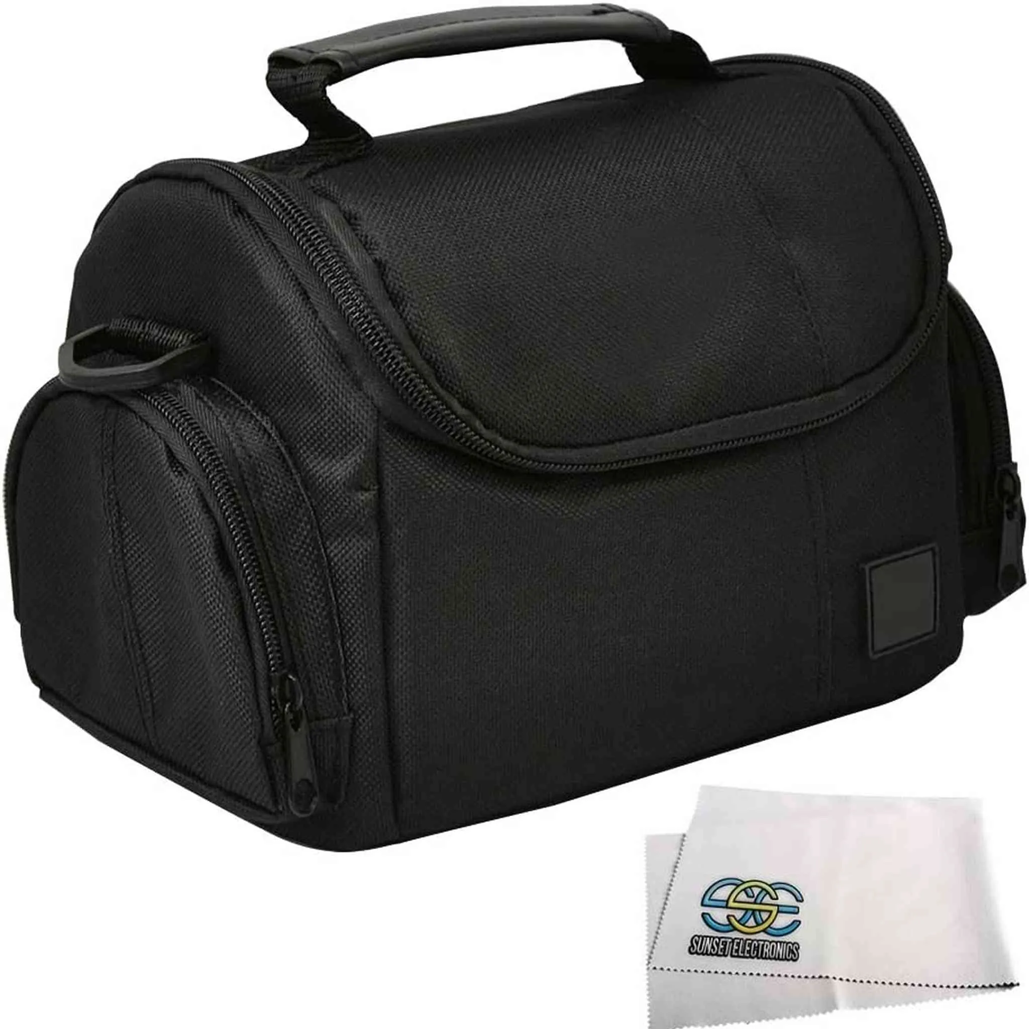 Medium Soft Padded Digital SLR Camera Travel Bag with Strap for COOLPIX Cameras