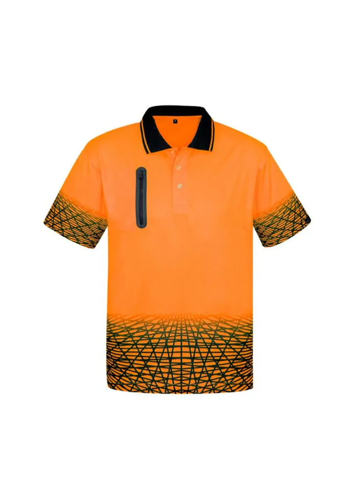Syzmik ZH300 Mens Hi-Vis Tracks Polo Shirt