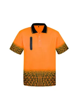 Syzmik ZH300 Mens Hi-Vis Tracks Polo Shirt